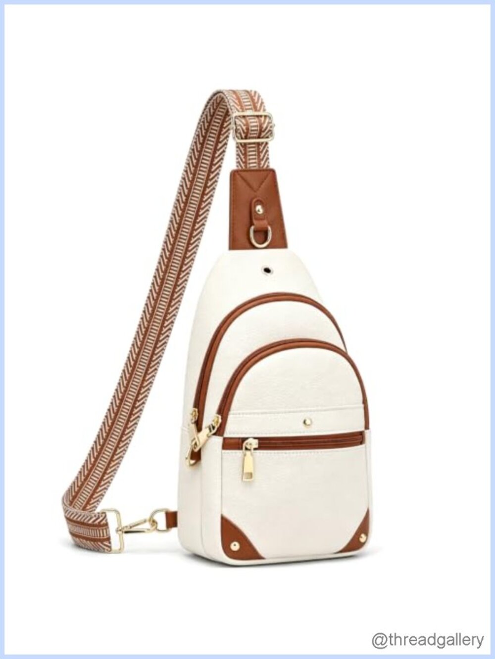 Anti Theft RFID Crossbody Sling Bag PU Leather Women Travel Purse Handbag